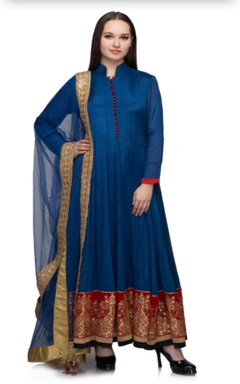 Blue Gown Set